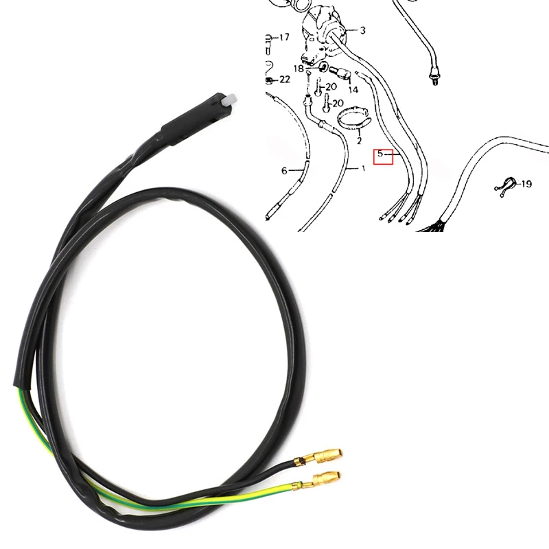 

For Honda Front Brake / Clutch Switch NC50 CT90 XL100K XL100S CT110 MT125 XL125S XL175 CM185T 35340-329-003 - 35360-341-000