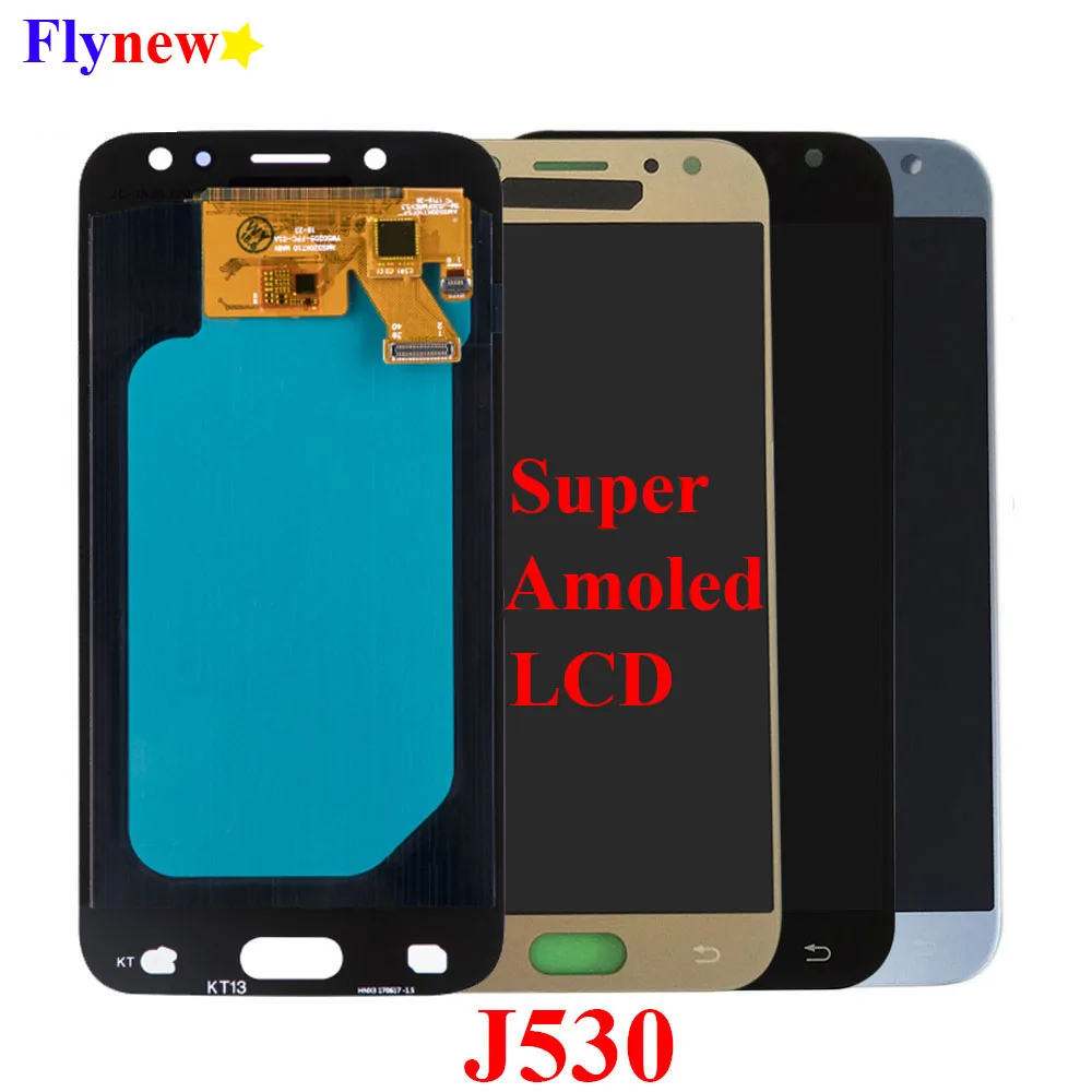 AMOLED LCD для SAMSUNG Galaxy J5 Pro 2017 J530 J530FM J530F ЖК дисплей Сенсорная панель экрана замены