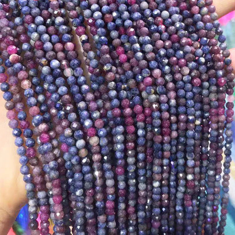 Граненые бусины из натурального каучука 2-2 5 мм 3-3 круглые россыпью смешанный