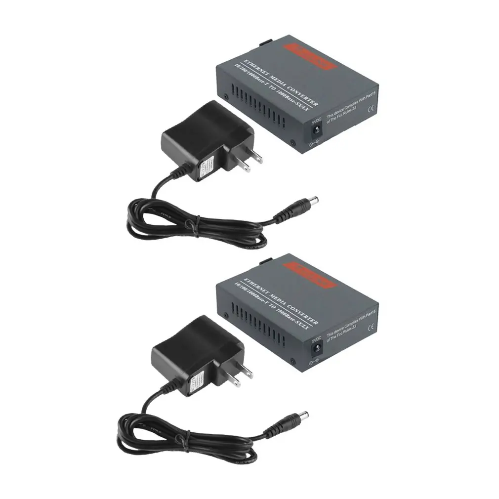 Оптоволоконный медиа конвертер одна пара оптоволоконный 10/100/1000 Мбит/с Одиночный