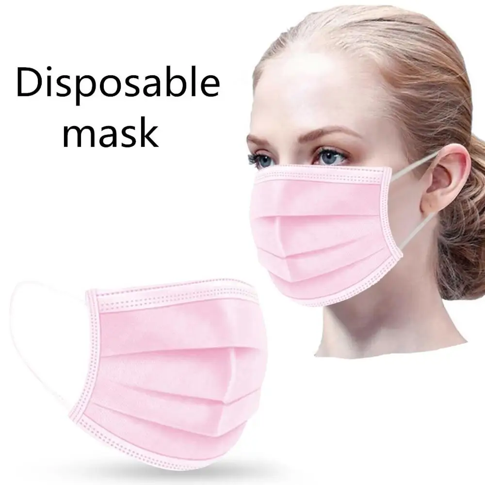 

10/100 шт., одноразовые маски для лица