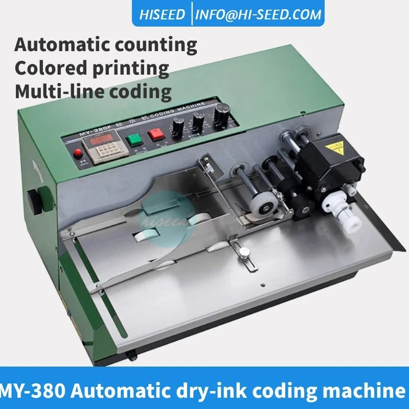 

MY-380F Automatic Printing Production Date Ink Wheel Ink Jet Coding Machine Identification Batch Number Steel Stamping Machine