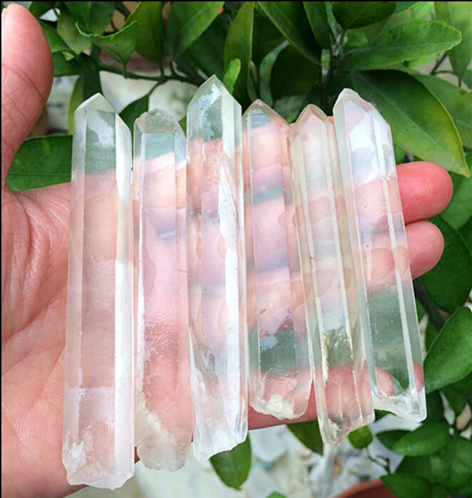 621+++++Pure natural white crystal stone pillars energy column factory direct | Дом и сад