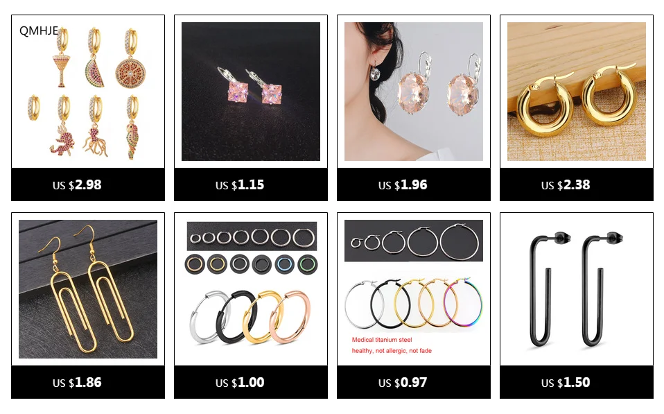 1pc Small Hoop Earrings for Women CZ Heart Star Flower Cross Wing Sunflower Geometric Hoops Gold Silver Color Jewelry Earing