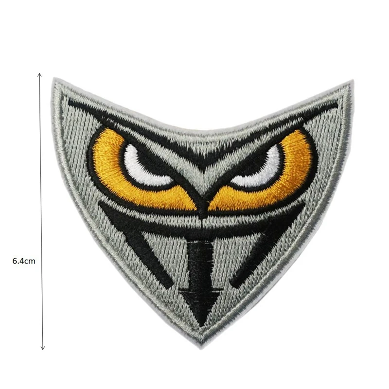 Blade Runner Tyrell Genetic Replicants Owl Uniform Movie TV Iron On Sew On Patch Cosplay Comstume scrapbooking accessories - Color: Antique Brass
