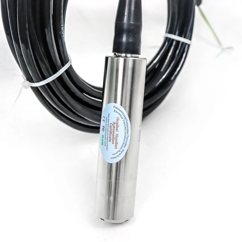 Датчик уровня воды 316SS 12 В постоянного тока 4-20 мА 0-5 RS485 умный погружной Фотодатчик