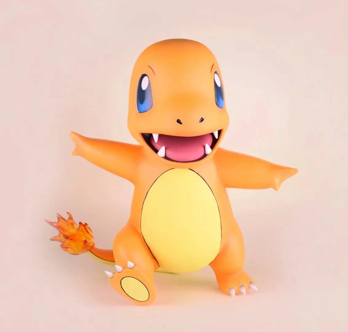 Pokemon Большой размер 1: 1 Charmander Cute Ver. Фигурку игрушки 46см |