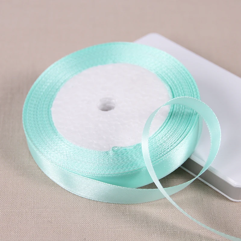 Шелковая атласная лента украшение для свадебной вечеринки подарочная упаковка