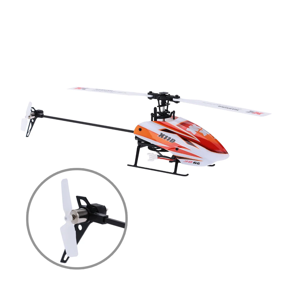 Оригинальный XK Blast K110-B 6CH 3D 6G система RC вертолет бесщеточный двигатель BNF