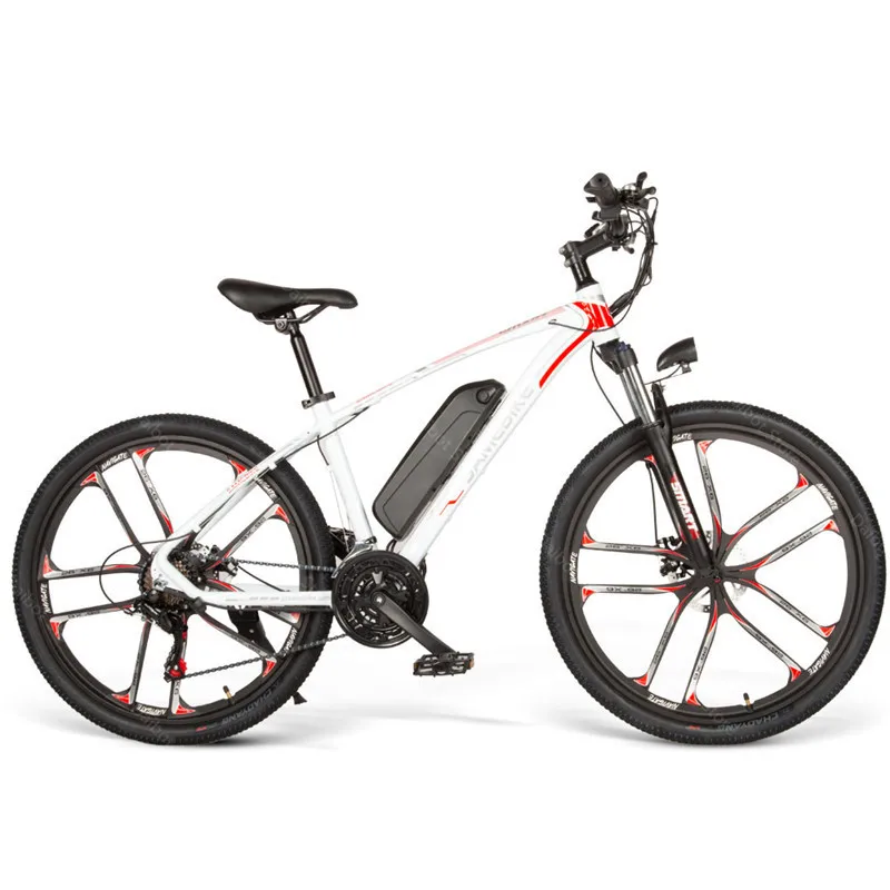 Электрический велосипед для взрослых 2 колеса 48 В 8 Ач 30 км/ч максимальная