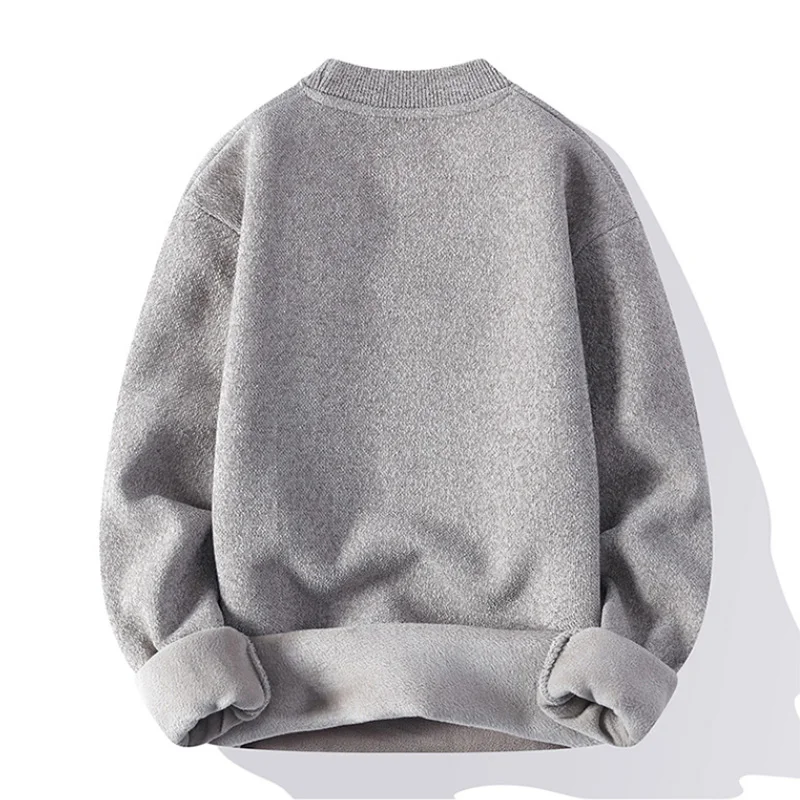 Зима 2021 мужской свитер из флиса Все в одном и плотной вязки