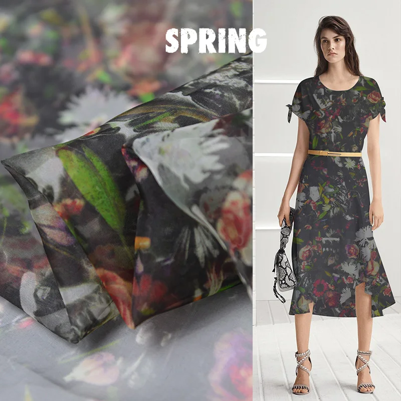 Ткань из органзы 7 Момми 135 шелк 100% см | Дом и сад