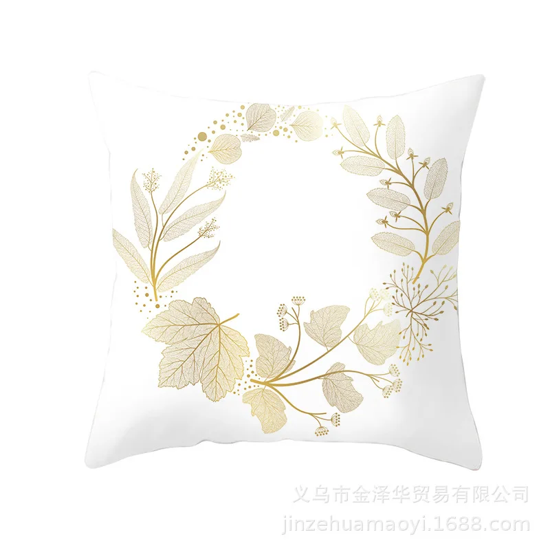 Чехол на подушку в северном европейском стиле INS настраиваемый чехол с золотыми