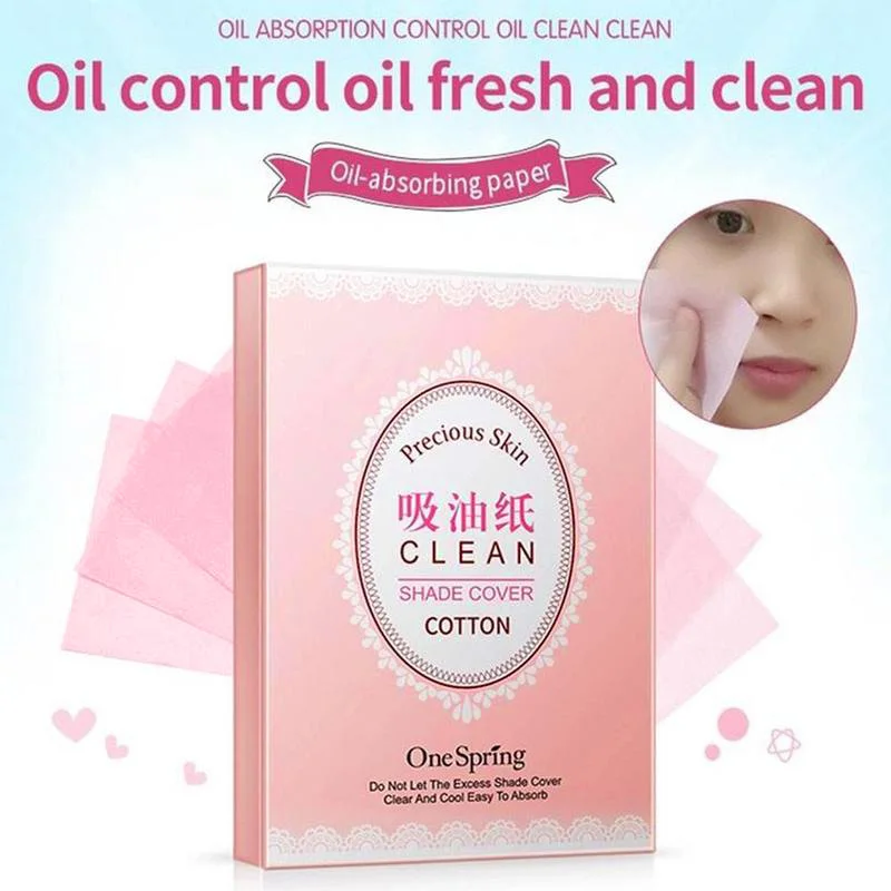 100 шт. эффективная маслопоглощающая Очищающая промокающая бумага для ухода за