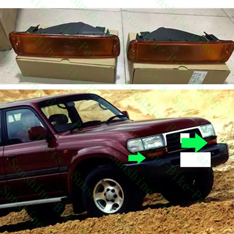 2 шт. противотуманные фары для Toyota Land Cruiser LC80 1991 FZJ80 1997 4500|Абажуры| |