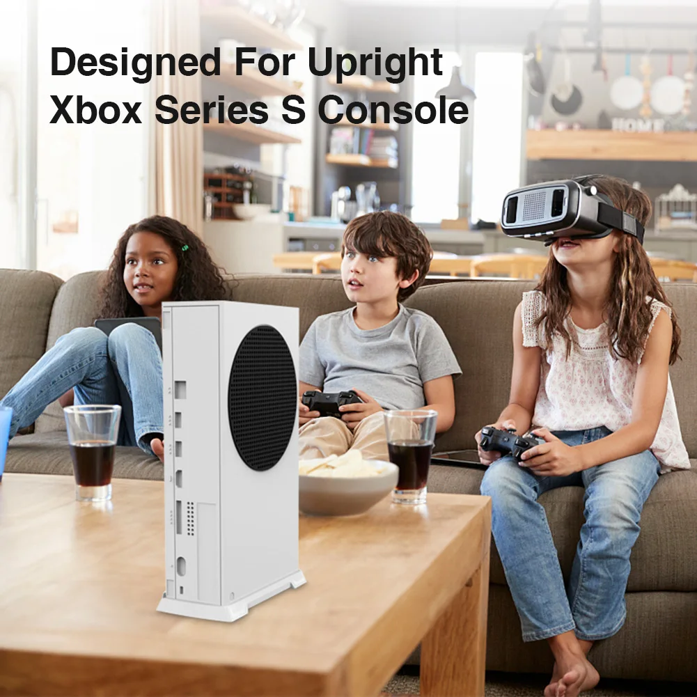 electronic machine accessories vertical stand with cooling vents for xbox series s game console accessories free global shipping