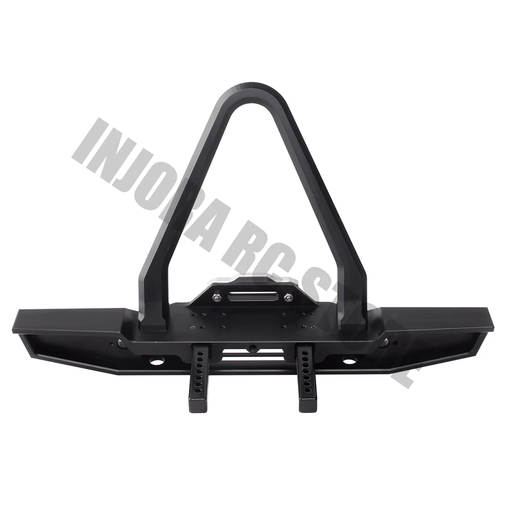 1 шт. металлический передний бампер со светодиодным светильник для 1/10 RC Crawler Traxxas