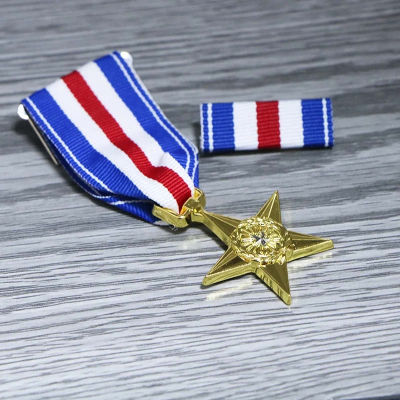 

U.S. Army Recognition Star Silver Star Military Medal Bronze Star Medal Medal