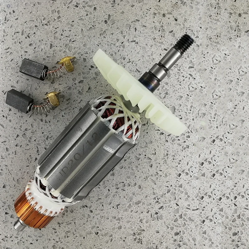 Якорь AC220-240VAngle, ротор дробилки, запасные части для электроинструмента Hitachi G15SA2 роторный якорь S1M-FF-150A