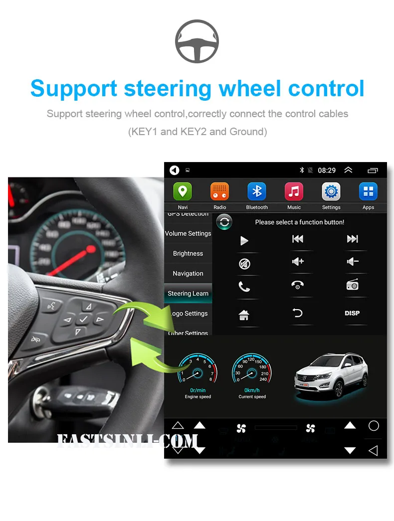 Android 8,1 Автомобильный мультимедийный tesla gps навигатор радио плеер для OPEL INSIGNIA авто AC версия автомобиля