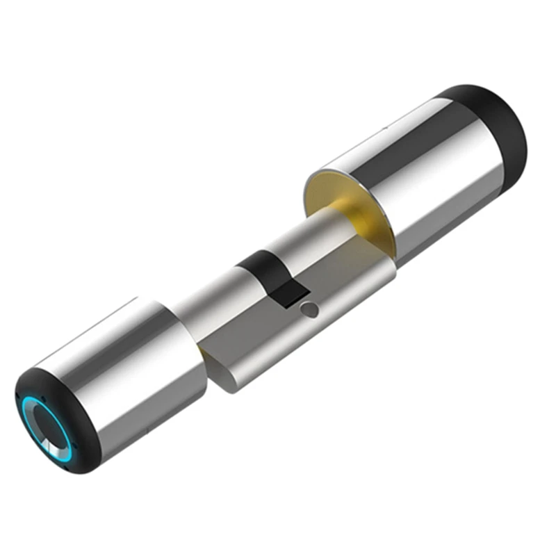 

YL-50BF Bluetooth APP+Fingerprint EU Standard Smart Door Lock Keyless Lock IP66 Waterproof Anti-Theft Door Lock 60Mm