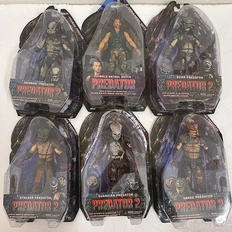 

Predator Figure Celtic Masked Scar Boar Snake Guardian Predator Stalker Shaman Lost Jungle Demon City Hunter Neca Alien Figure