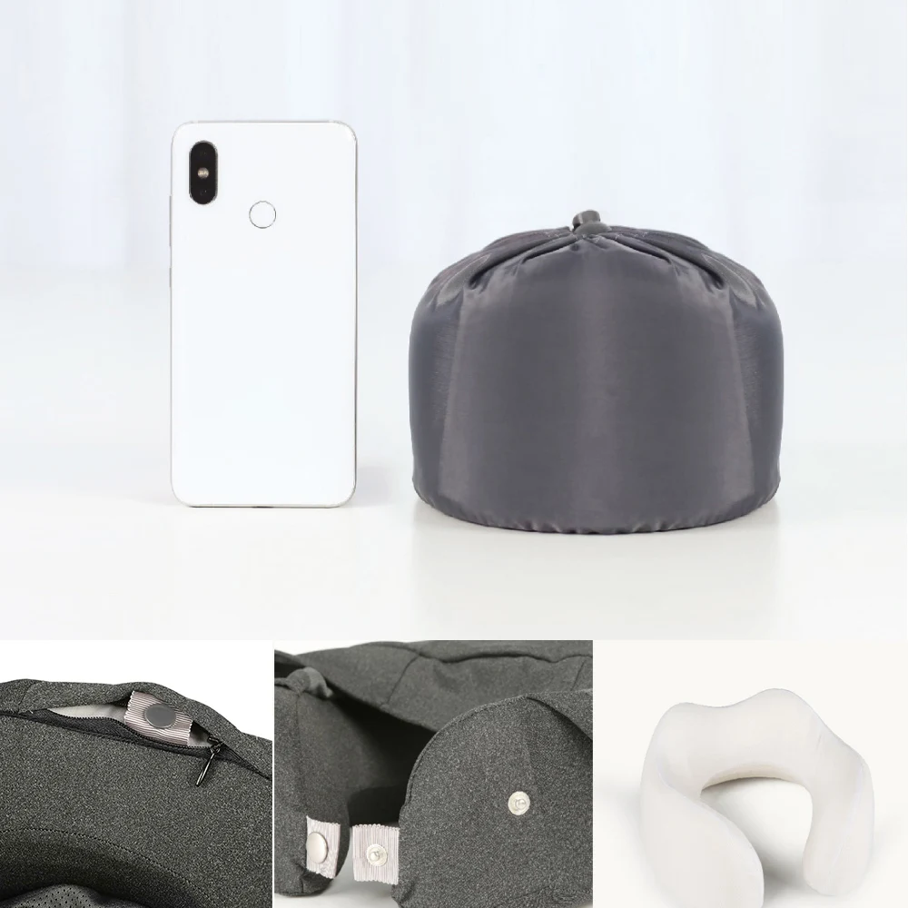 Xiaomi Youpin подушка для шеи затенение для сна крышка дышащая затемненная повязка на глаза, маска для сна фаза стильное хранение для самолета автомобиля офиса