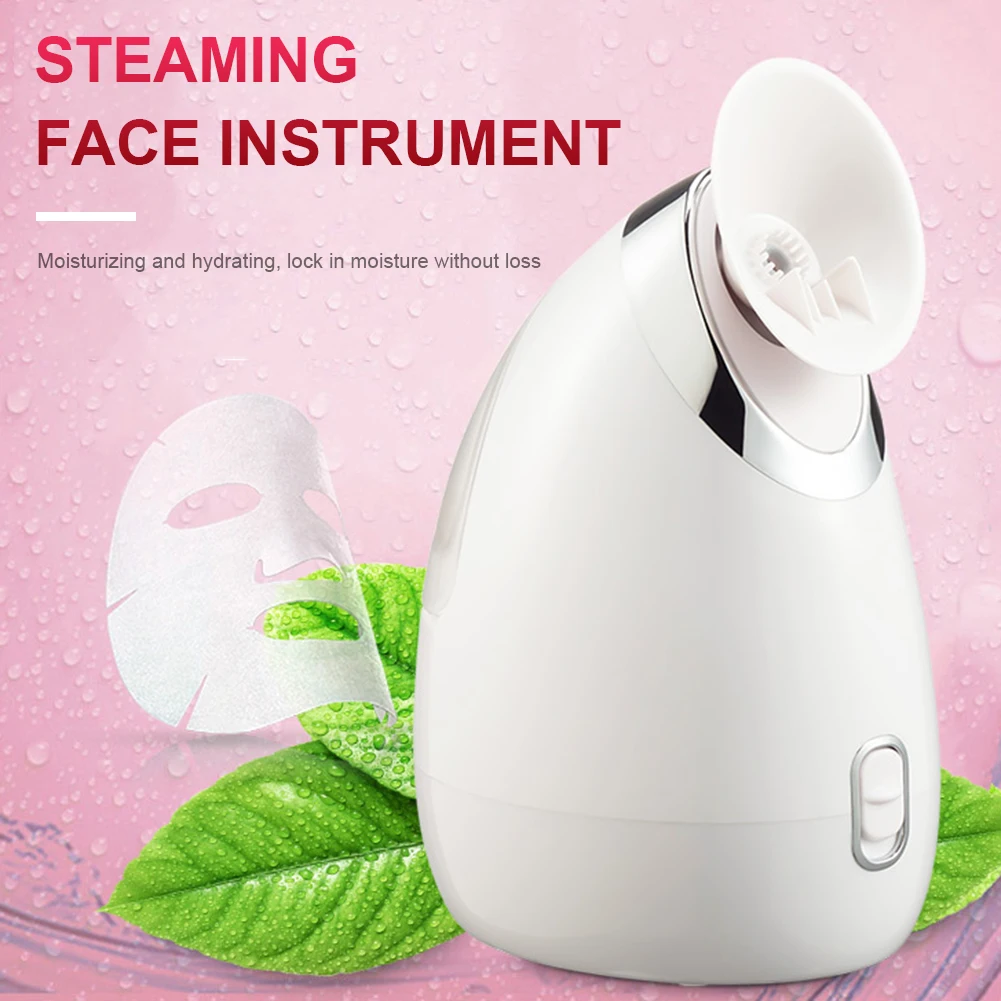 

Facial Steamer Sauna SPA Skin Moisturizing Pores Cleanse Hot Mist Face Steamer Humidifier Hydrate Nano Mist Sprayer