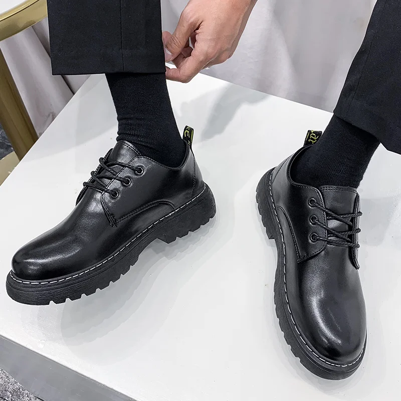 2020 брендовые дышащие мужские туфли-оксфорды Модельные туфли Мужская обувь на