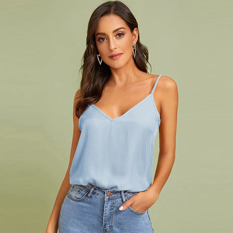 

Сексуальное нижнее белье с глубоким v-образным вырезом, без рукавов, платье на бретелях для женщин свободный свитер одежда на бретелях летни...