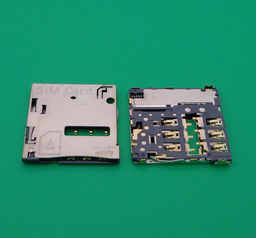 

20pcs free shipping SIM Card Reader Contact Replacement for Samsung W2014 I9260 I9268 I959 I9502 I9505 I9508 T211