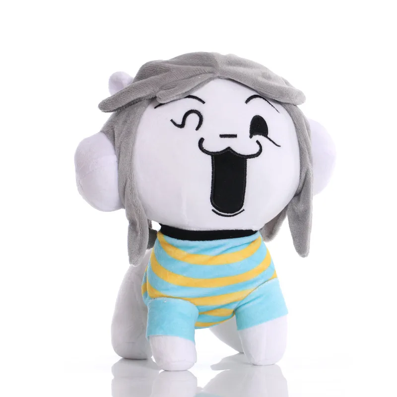 5 шт./лот 25 см плюшевые игрушки Undertale Temmie куклы Мультяшные Sans мягкие набивные для