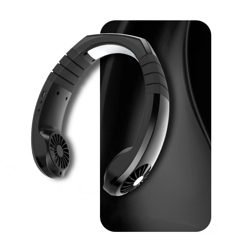 Economici Ventilatore A Mani Libere, Mini USB Indossabile Portatile 360 ° Raffreddamento Pigro Collo Appeso Dispositivo Di Raffreddamento Ventilatore Sportivo Da Viaggio Condizionatore D'aria