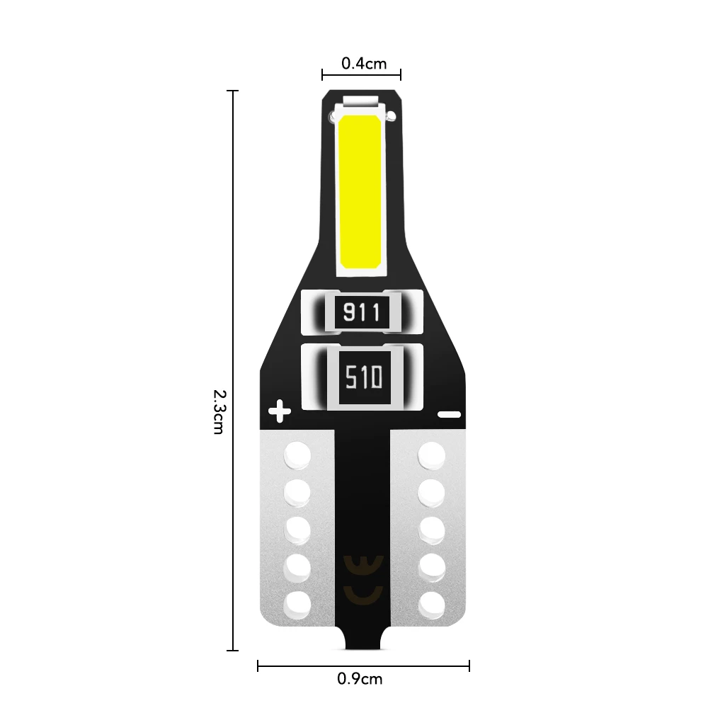 10x W5W T10 LED Auto Interior Car Light 12v for BYD F3 F0 S6 S7 E5 E6 M6 G3 G5 T3 13 Lifan X60 X50 620 320 520 125CC Solano | Автомобили и