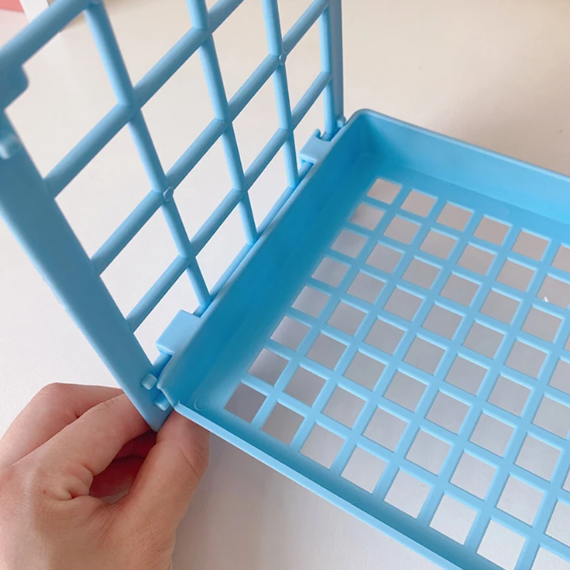 Полка пластиковая Двухуровневая полка органайзер для косметики аксессуаров