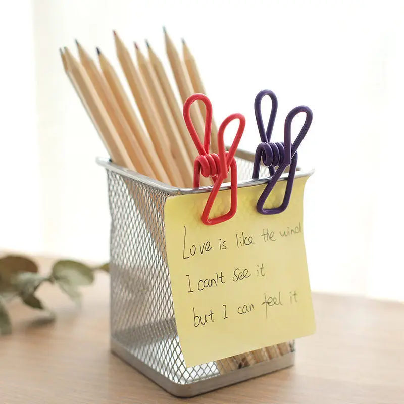 Colour multi-function staninless steel clip out wind sock fixing clips sun storage objects small metal peg clothes pegs | Дом и сад