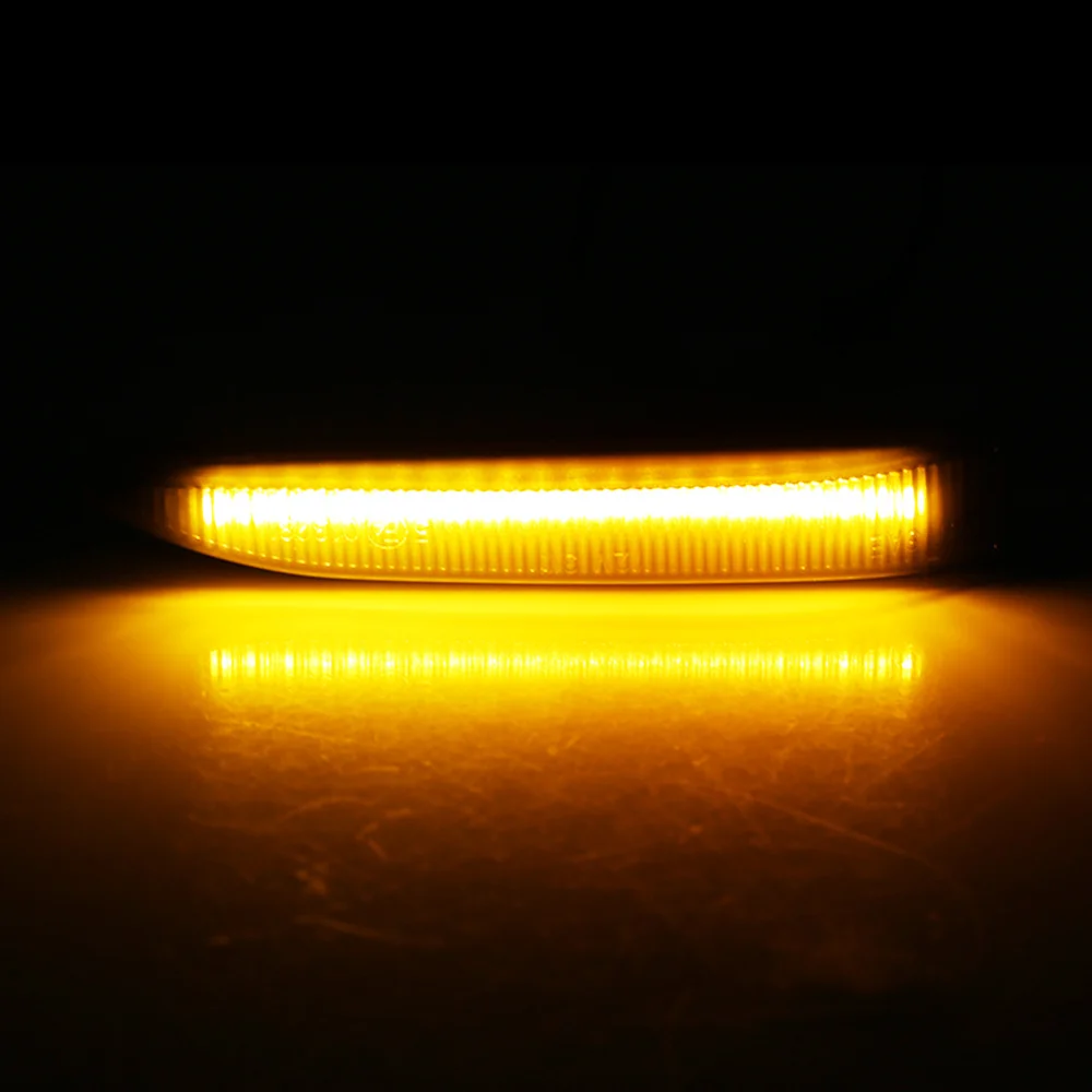 

2 Pieces Car LED Side Marker Light Dynamic Flowing Sequential Indicator Lamp Auto Turn Signal Light For BMW 7 Series E65 E66 E67