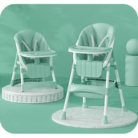 anti rollover baby high chair height adjustable infant kid food feeding dining chair with cushion storage basket booster seat