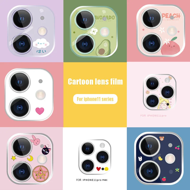 3D Блестящий Алмазный протектор объектива камеры для iPhone 11 Pro MAX металлический