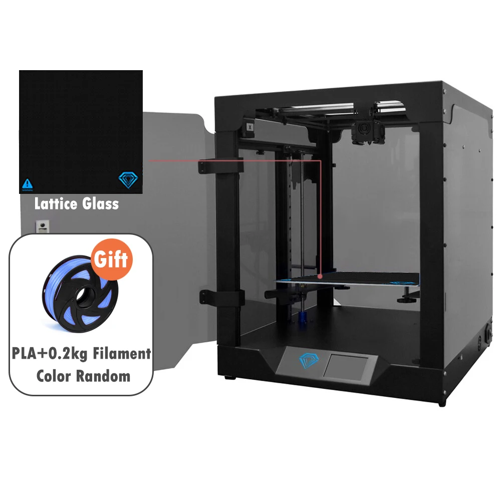 

Twotrees SP-5 3D Printer CoreXY impresora 3d 3д принтер Metal Structure Mute Drive TMC2225 DIY Kits Large Print Size 310x310x330
