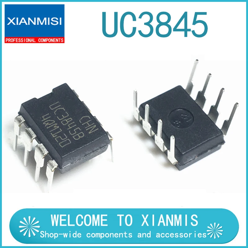 

UC3845B UC3845BN чип контроллера текущего режима с прямой вилкой DIP8