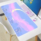 Большой розовый коврик для мыши с Сейлор Мун, landscap, украшение для геймеров, Настольный коврик для геймеров, коврик для мыши, XXL, игровые аксессуары, разноцветный Стандартный