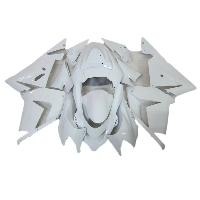 

Motorcycle Body Protection Fairings kits For Kawasaki Ninja ZX10R 2004 2005 Pearl White Injection fairing ninja zx10r 04 05 FG10