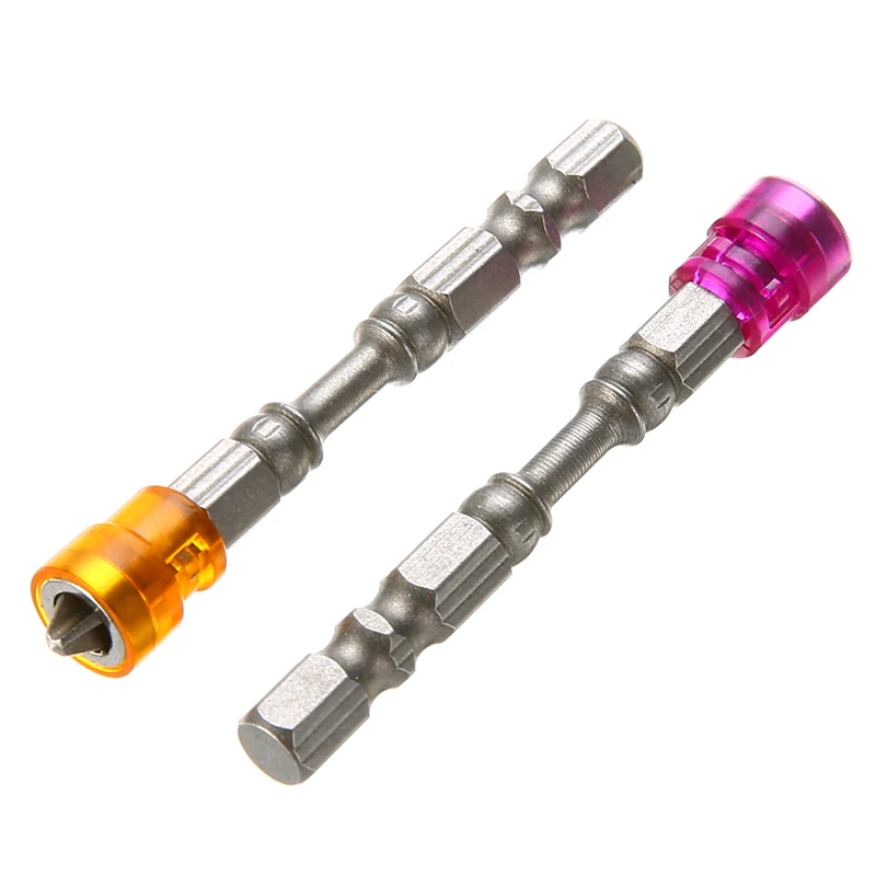 5 шт. S2 сплав PH2 Phillips Одна Головка Магнитная отвертка Биты анти скольжение 1/4 дюйма