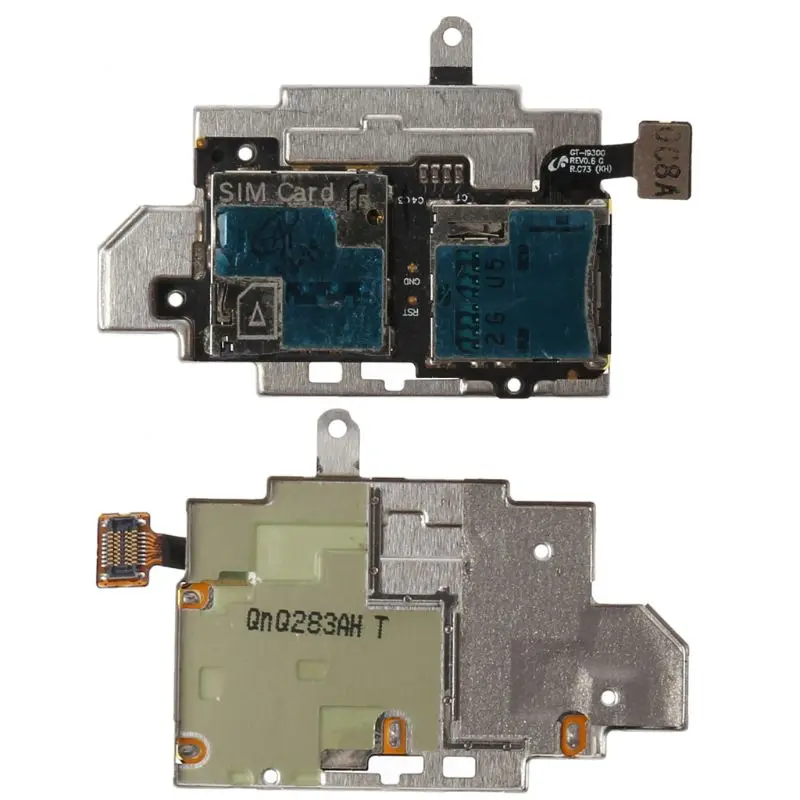 Держатель слота для SIM-карты SD гнездо шлейф ридер Замена Ремонт samsung S3 I9300 T999 i747 |