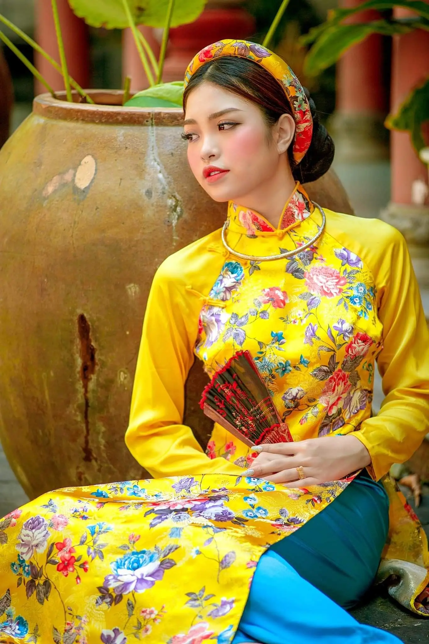 aodai vietnam clothing cheongsam dress vietnamese traditionally long sleeves modern plus size | Тематическая одежда и