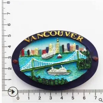 Канада Северная Америка Туризм Сувенирный магнит холодильник паста креативный