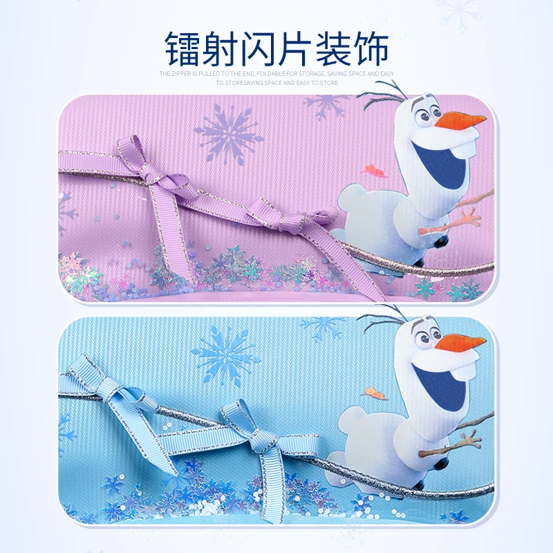 2021 Disney Frozen School Bags For Girls Primary Student Shoulder Orthopedic Backpack Elsa Anna Grade 1-4 Large Capacity Mochila