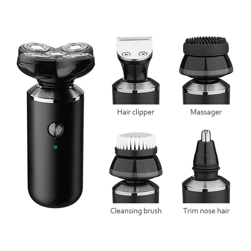 

IXueJie Rechargeable Shaver for Men Professional Electric Beard Trimmer Head Knife Razor Shaver Waterproof Hair Shaving Machine