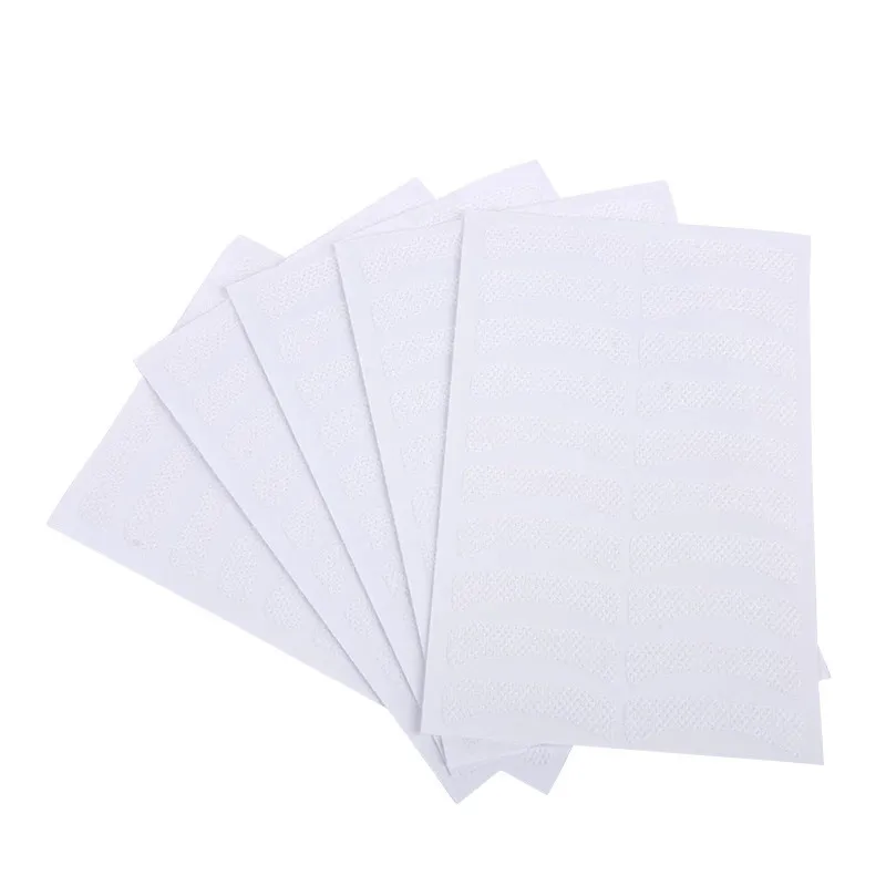 50 Pairs/Pack Medical Non-woven Fabrics Patches Professional Eyelashes Extension Stickers Makeup Tools Under Eye Pads | Красота и